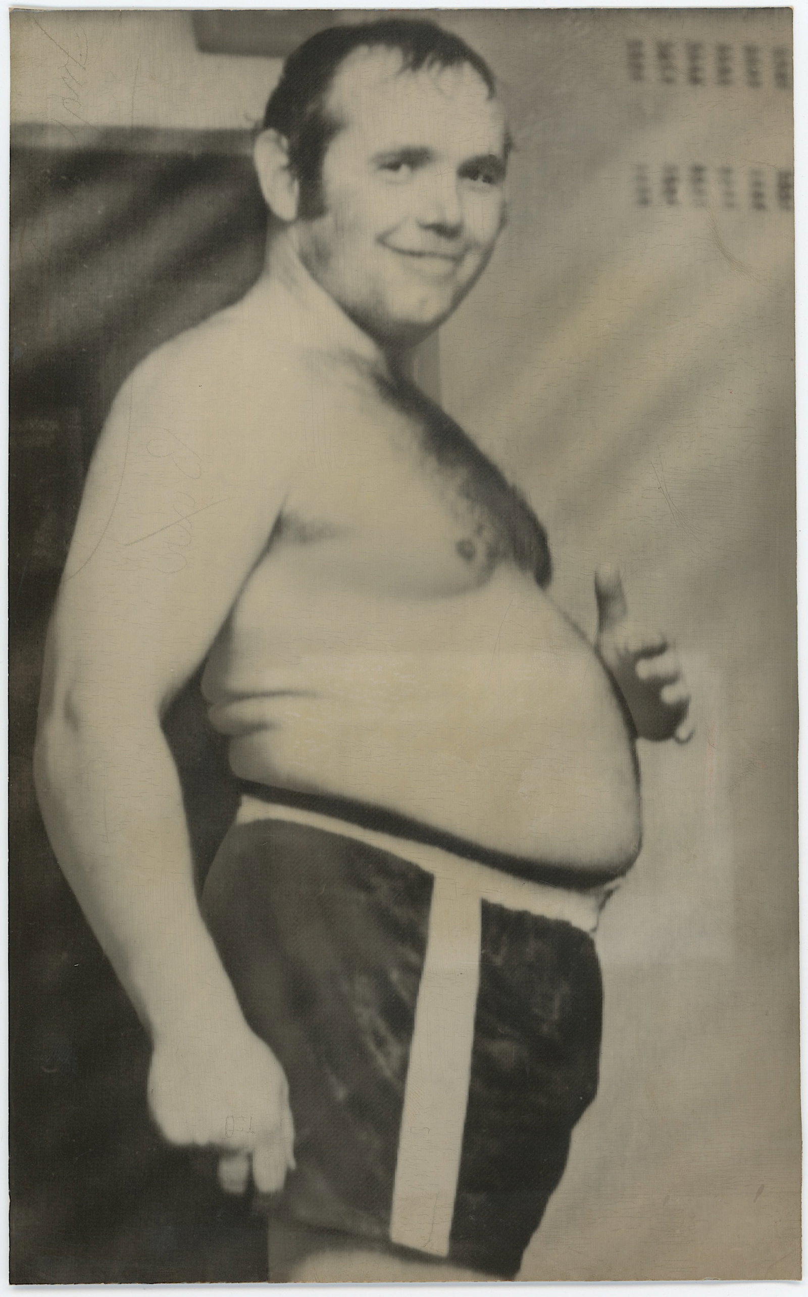 Vintage Selected Ephemera OPP!- HEAVYWEIGHT CHAMPION (1 of 2)