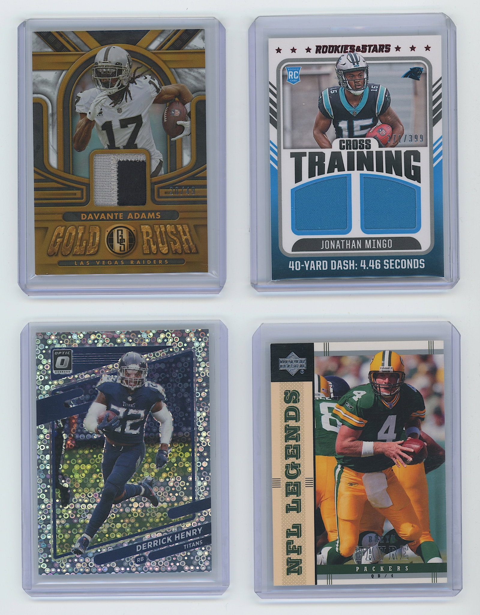 Vintage VGC Set 4 Sports Trading Cards (1 of 2)