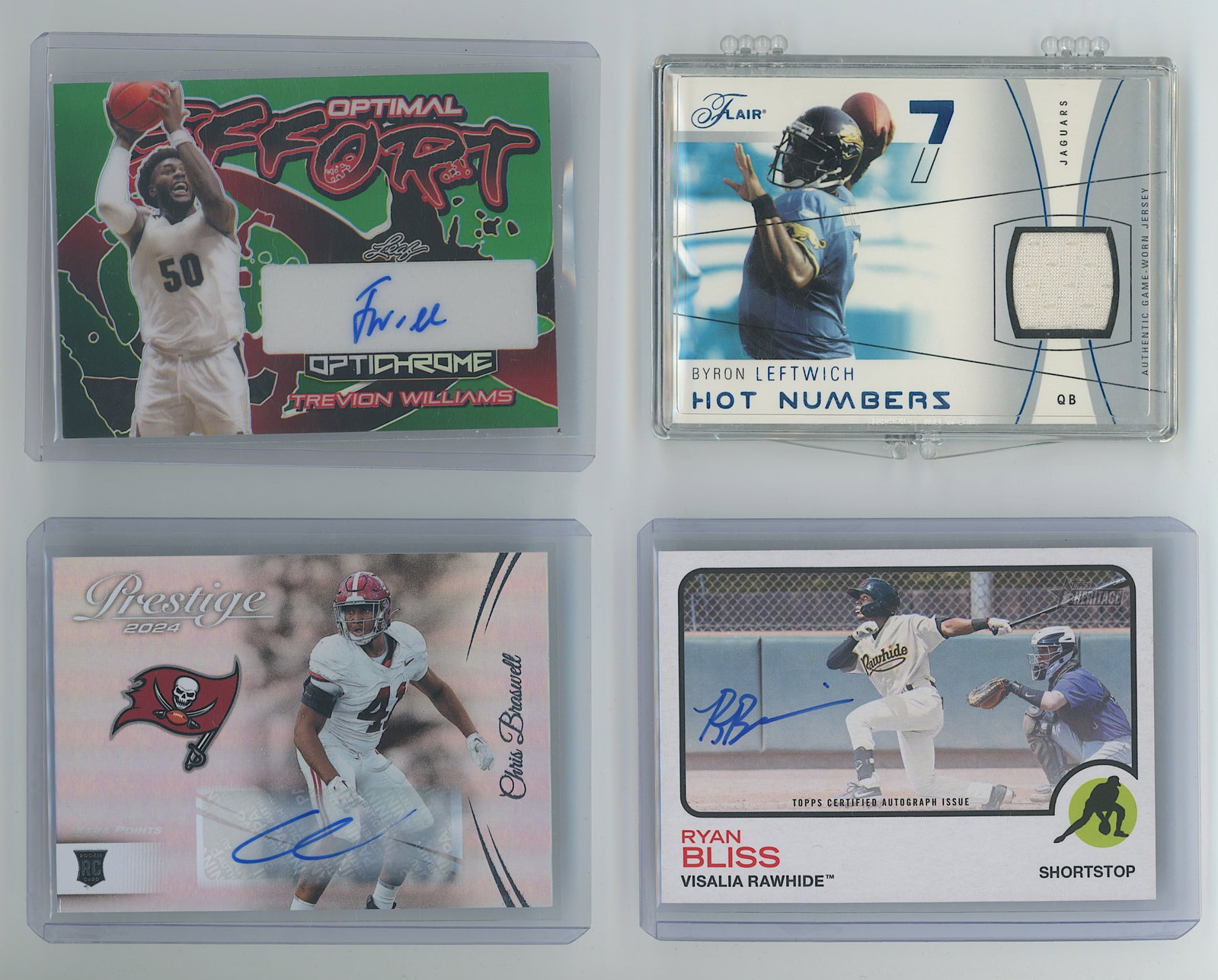 Vintage VGC Set 4 Sports Trading Cards (1 of 2)