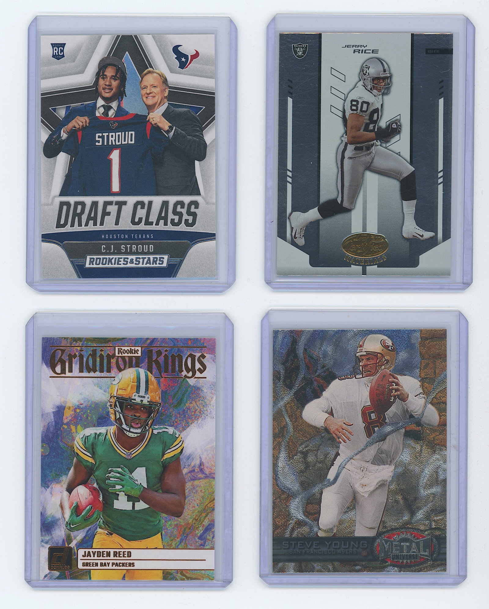 Vintage VGC Set 4 Sports Trading Cards (1 of 2)