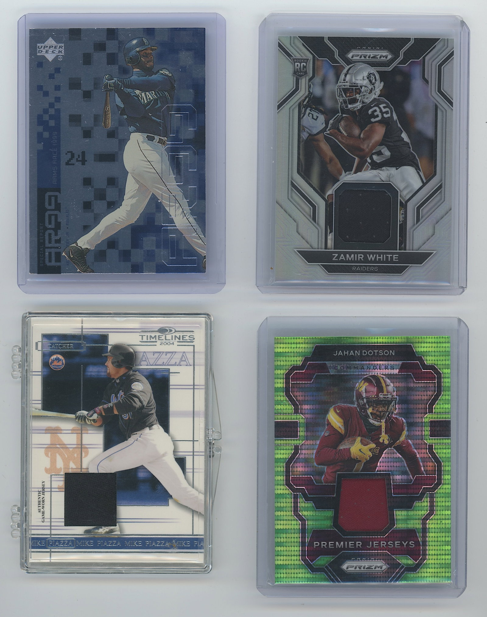 Vintage VGC Set 4 Sports Trading Cards: The provenance is from a deceased serious and dedicated collectori n PBC. This group of cards have been well preserved by the last owner. We have included quality images to show their actual condition