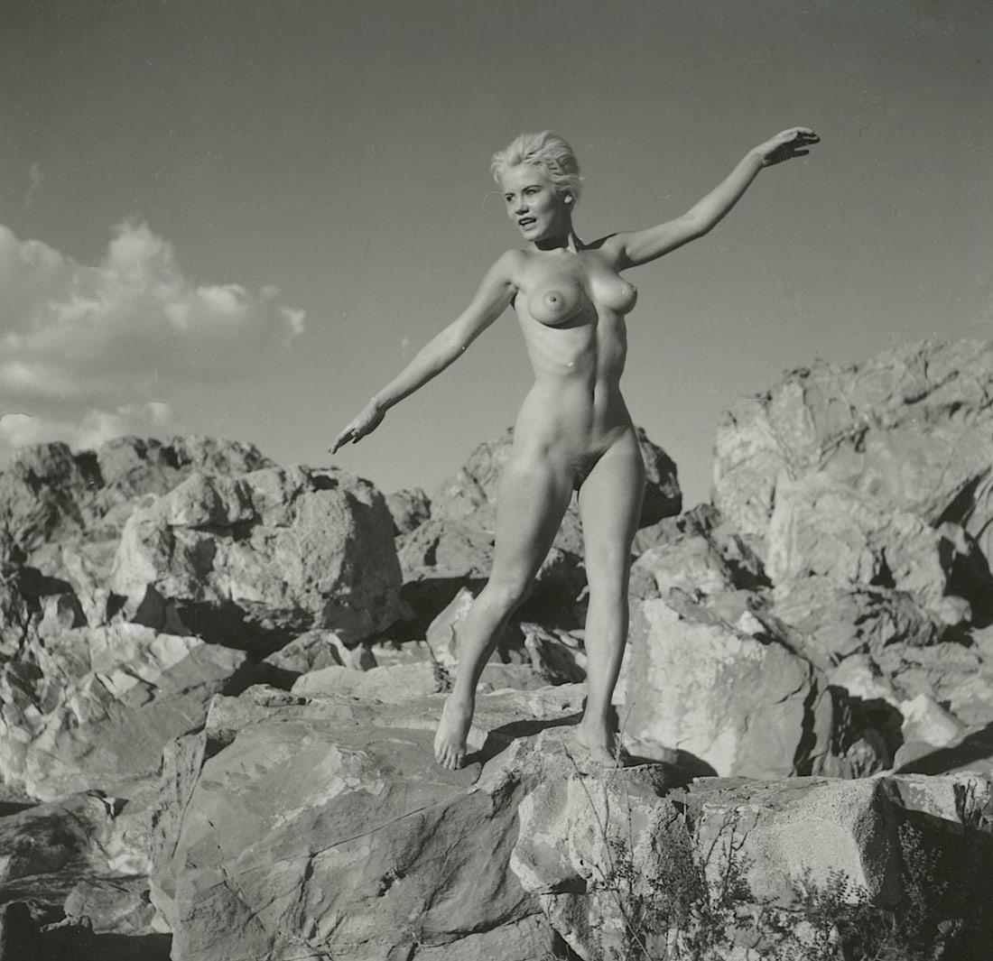 ANDR? DE DIENES Vintage Photo 1950s-1960s Nude Study (1 of 3)