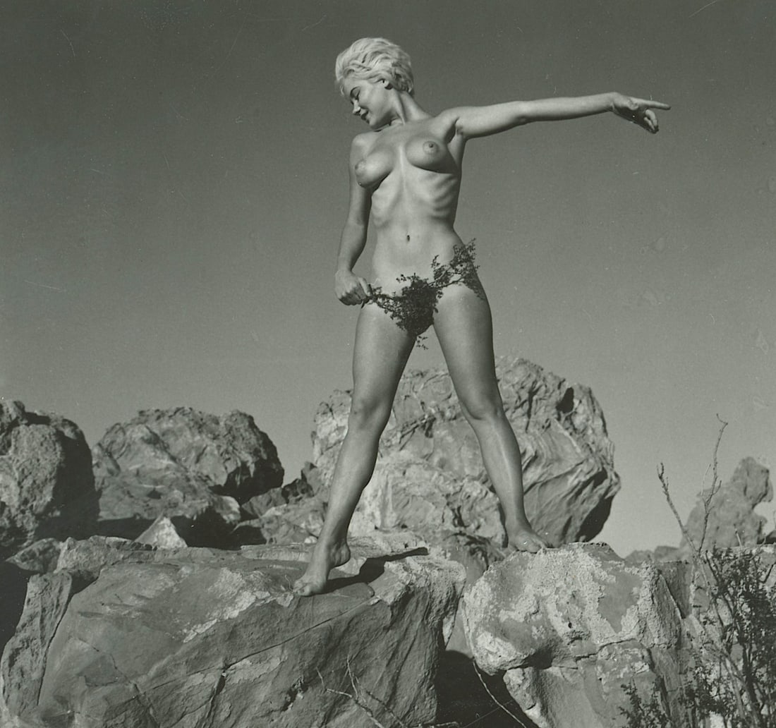 ANDR? DE DIENES Vintage Photo 1950s-1960s Nude Study (1 of 3)