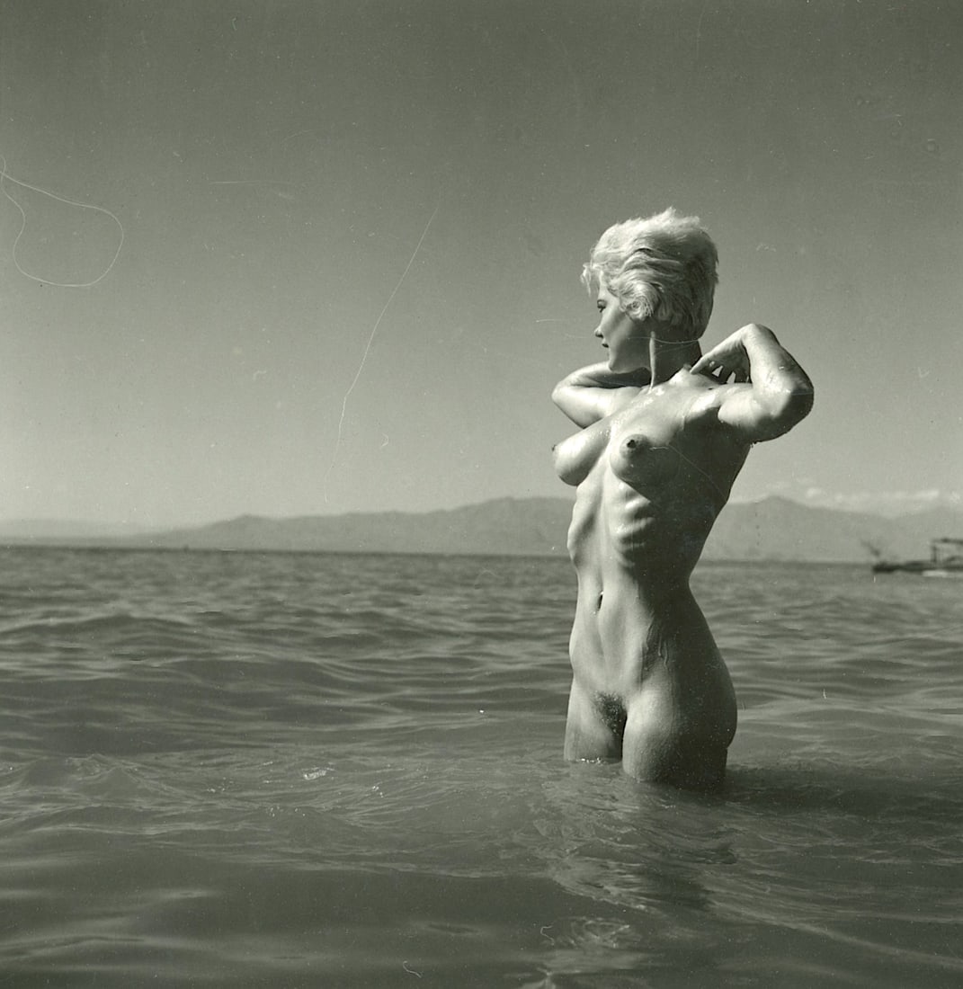 ANDR? DE DIENES Vintage Photo 1950s-1960s Nude Study (1 of 3)
