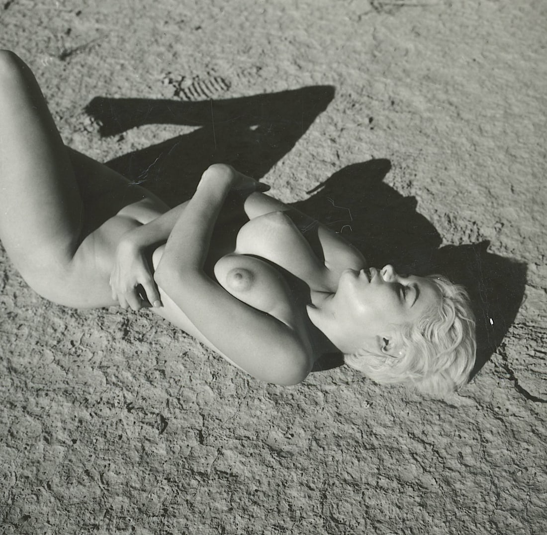 ANDR? DE DIENES Vintage Photo 1950s-1960s Nude Study (1 of 3)