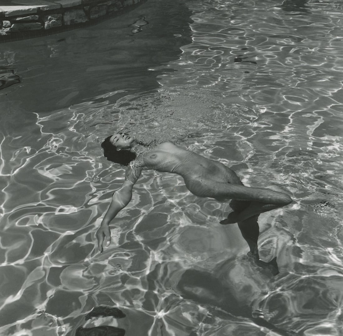 ANDR? DE DIENES Vintage Photo 1950s-1960s Nude Study (1 of 3)