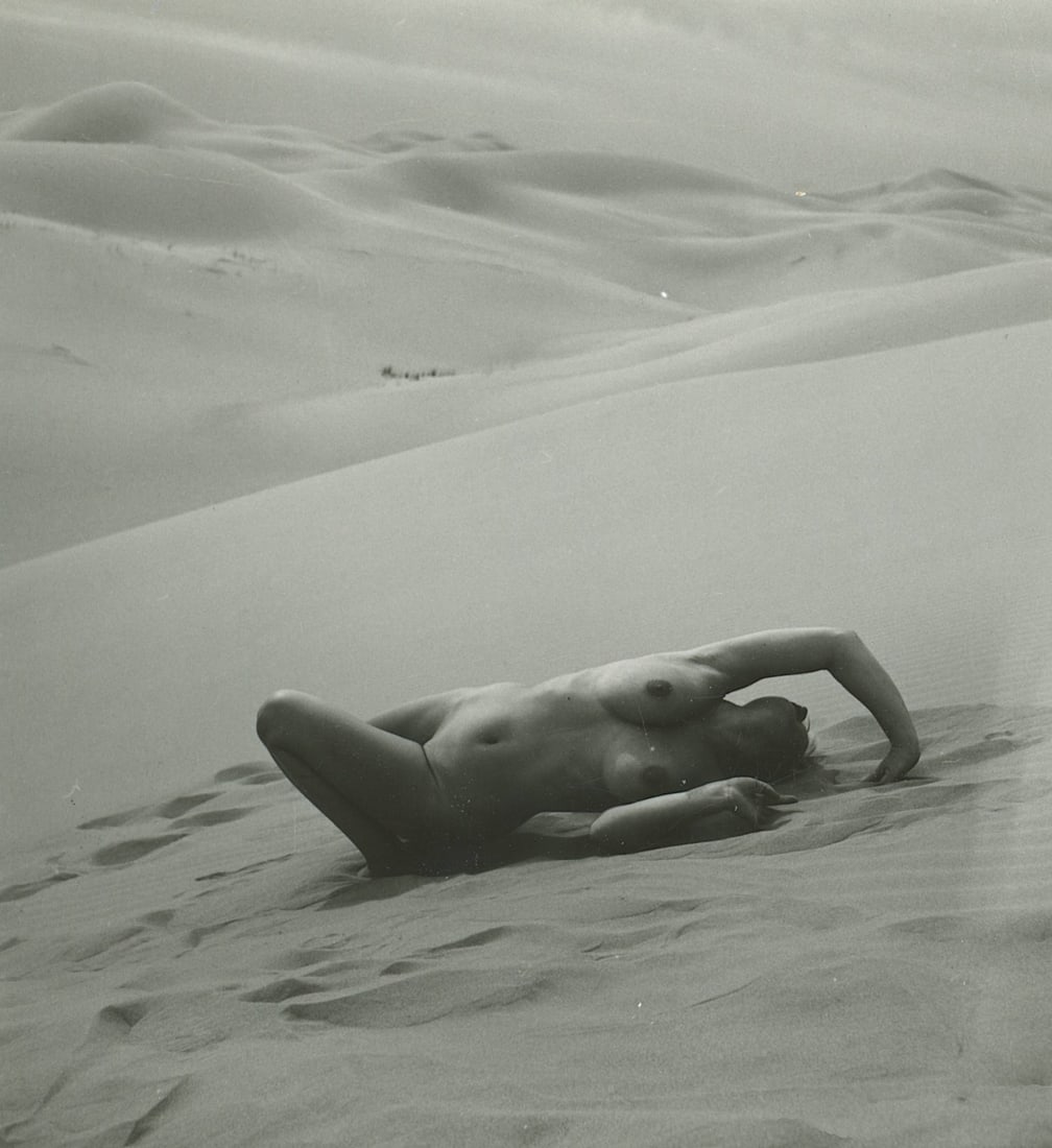 ANDR? DE DIENES Vintage Photo 1950s-1960s Nude Study (1 of 3)