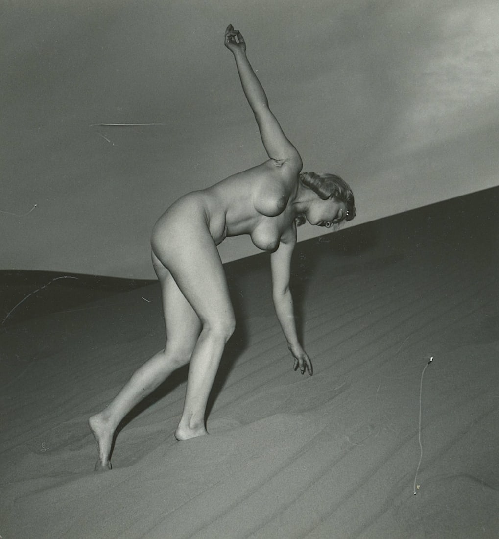 ANDR? DE DIENES Vintage Photo 1950s-1960s Nude Study (1 of 3)