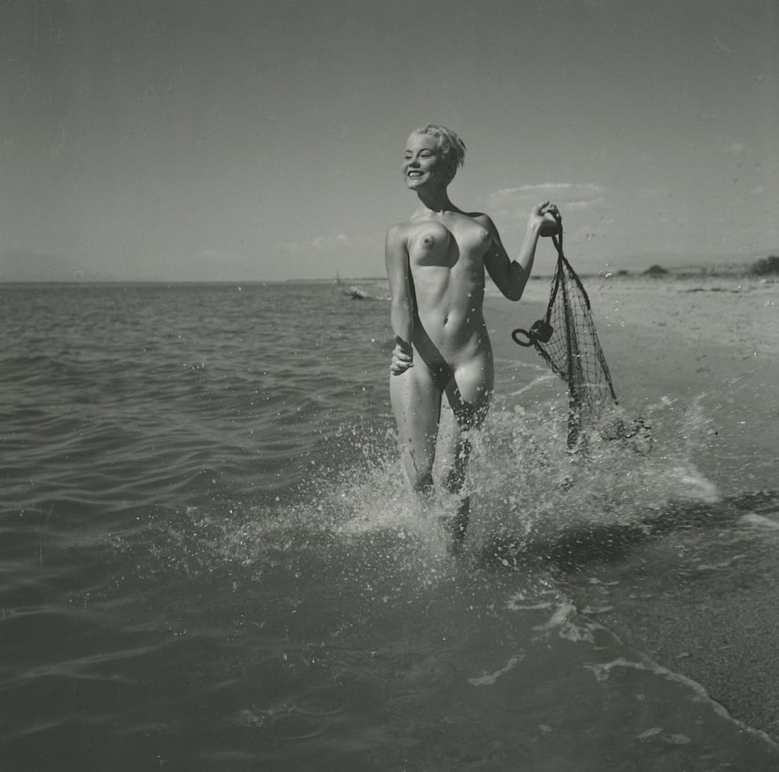 ANDR? DE DIENES Vintage Photo 1950s-1960s Nude Study (1 of 3)