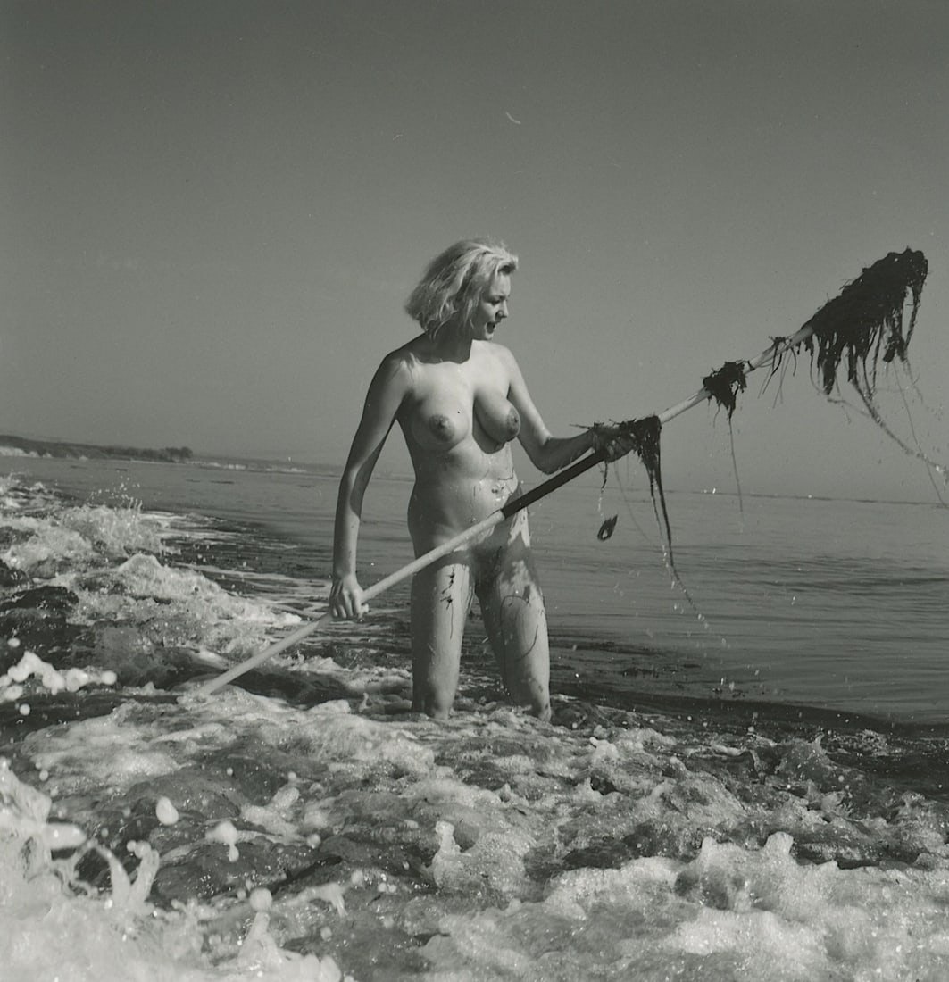 ANDR? DE DIENES Vintage Photo 1950s-1960s Nude Study (1 of 3)