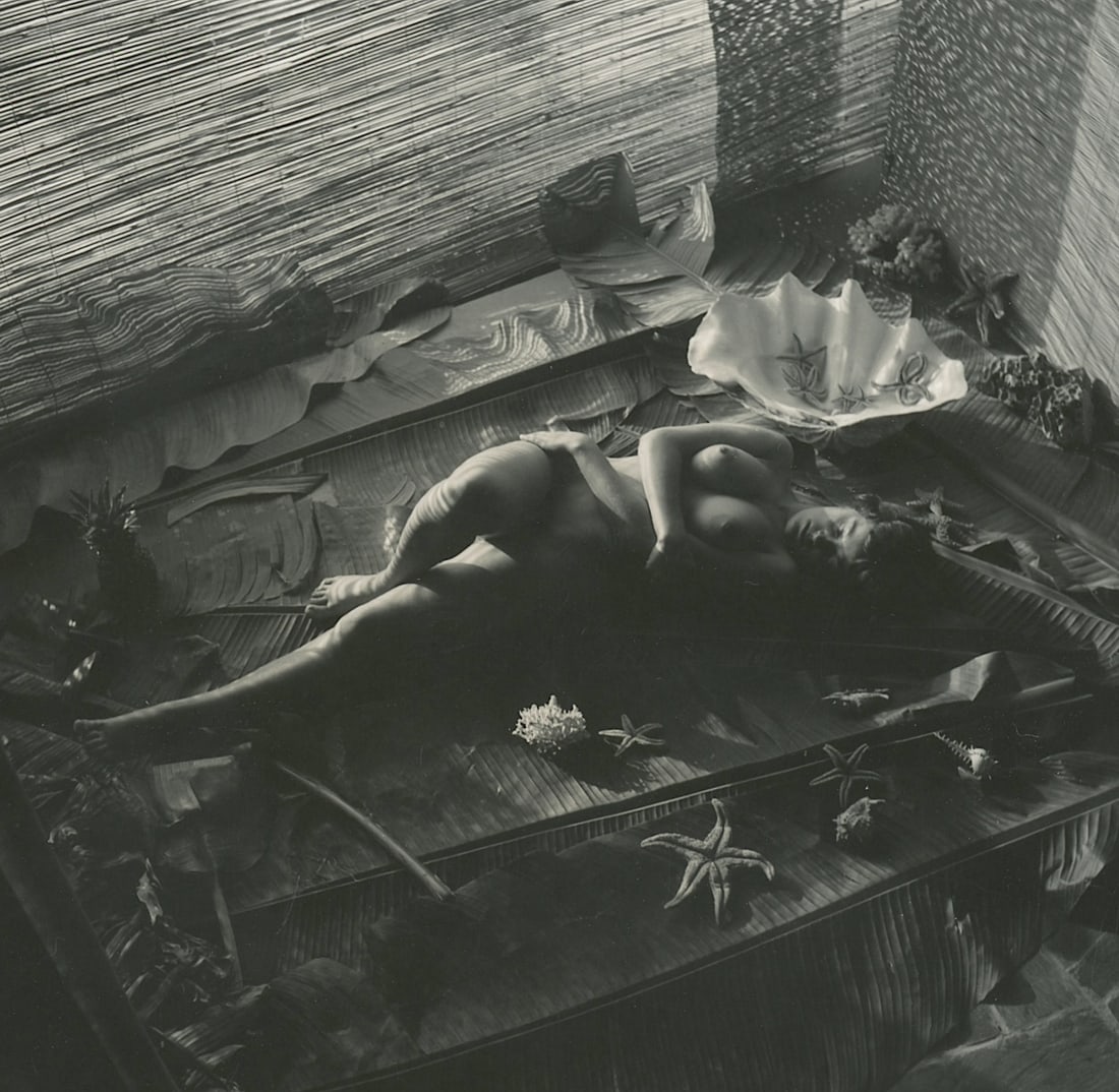ANDR? DE DIENES Vintage Photo 1950s-1960s Nude Study (1 of 3)