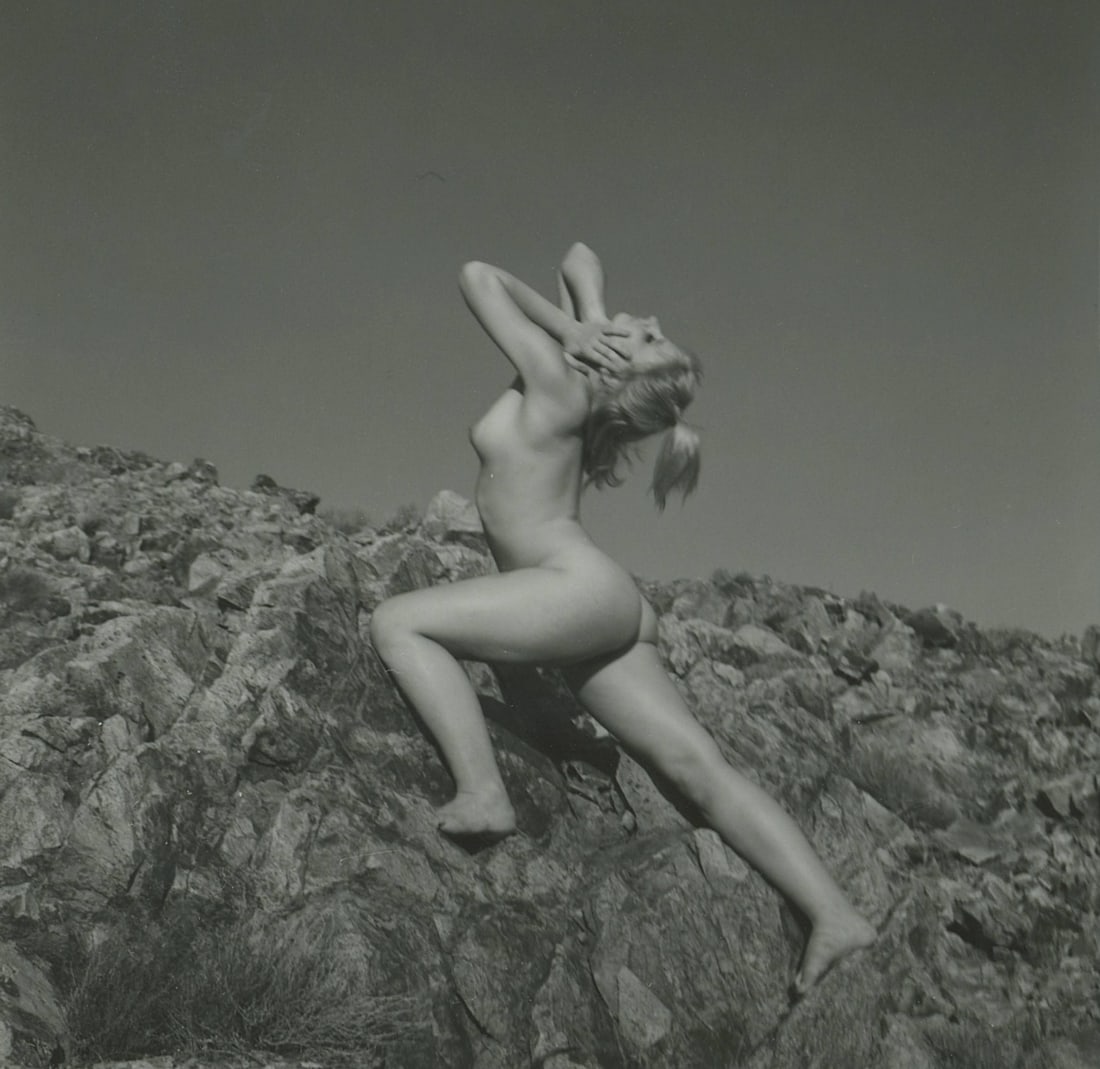 ANDR? DE DIENES Vintage Photo 1950s-1960s Nude Study (1 of 3)
