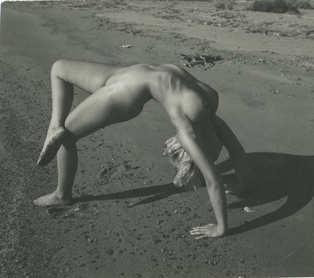 ANDR? DE DIENES Vintage Photo 1950s-1960s Nude Study (1 of 3)