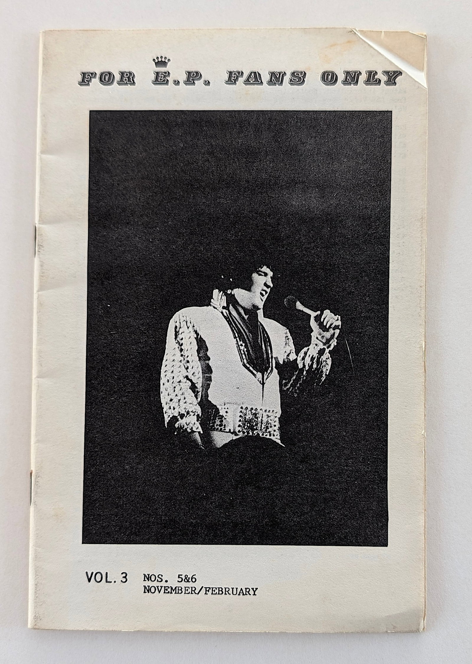 Vintage Fan Club Newsletter ELVIS PRESSLEY (1 of 4)