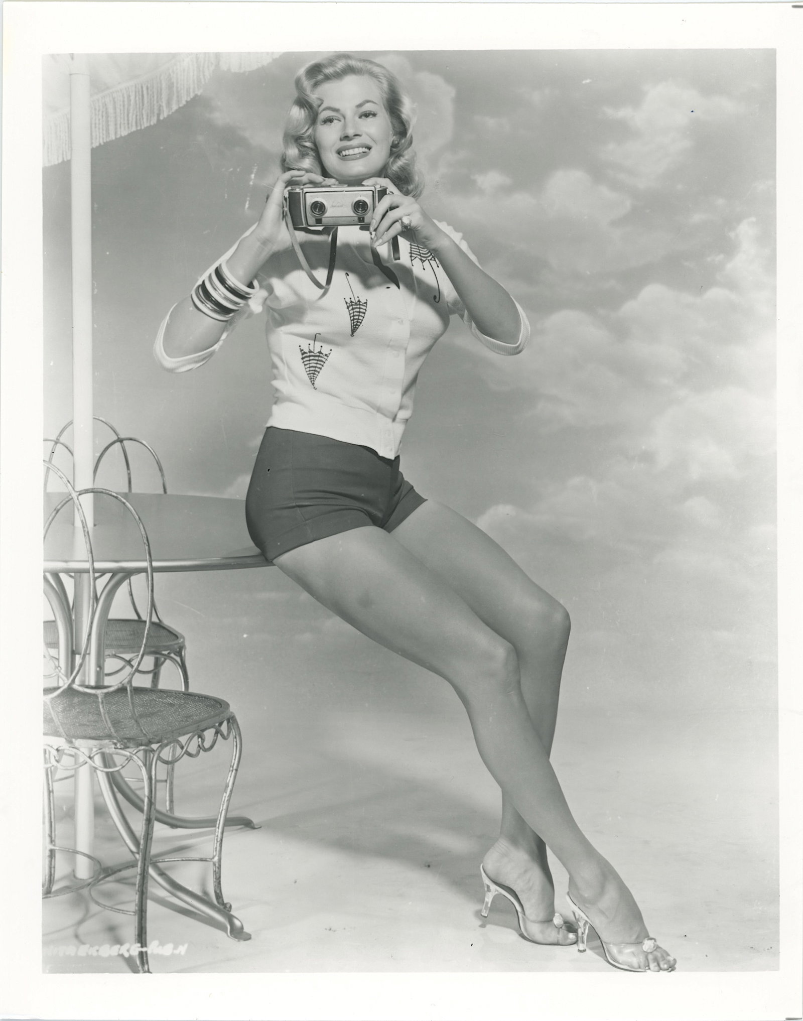 Vintage Photo + Negative Actress ANITA EKBERG (1 of 2)