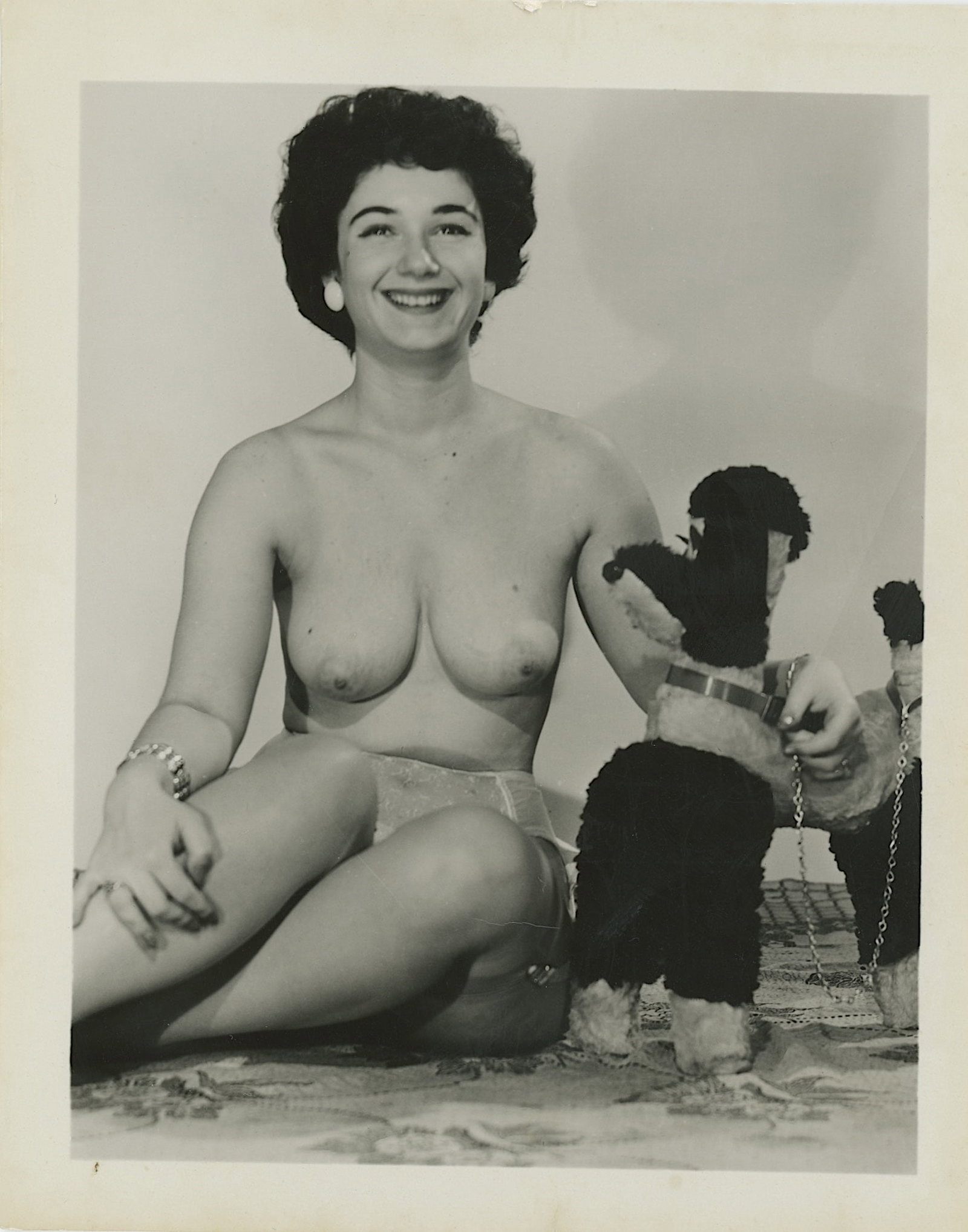Vintage 1950s Pin-Up Photo Interior Model (1 of 1)