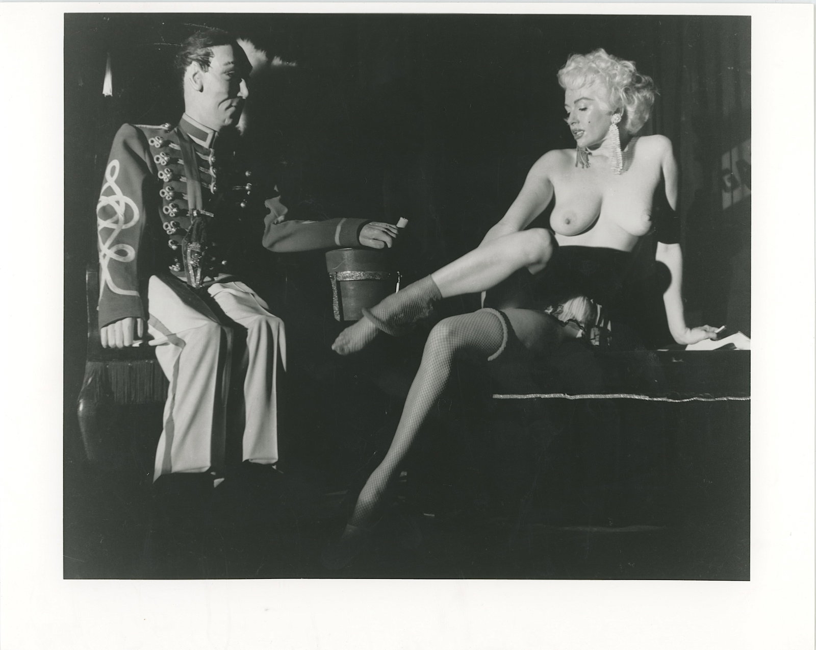 Vintage BUNNY YEAGER Photograph Pin Up Model DIXIE EVANS (1 of 1)