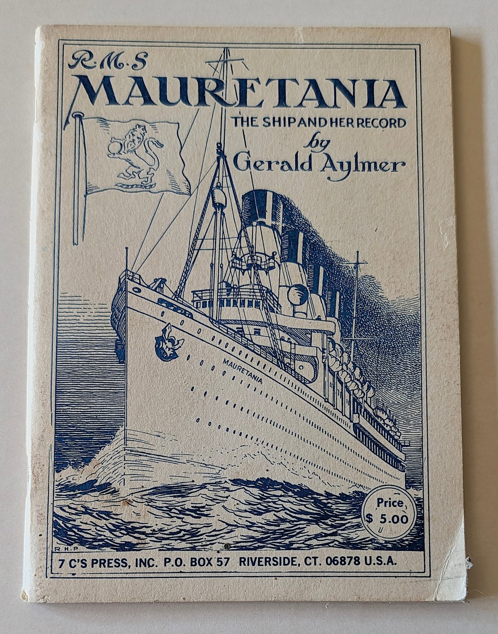 1934 RMS Mauretania by Gerald Aylmer (1 of 7)