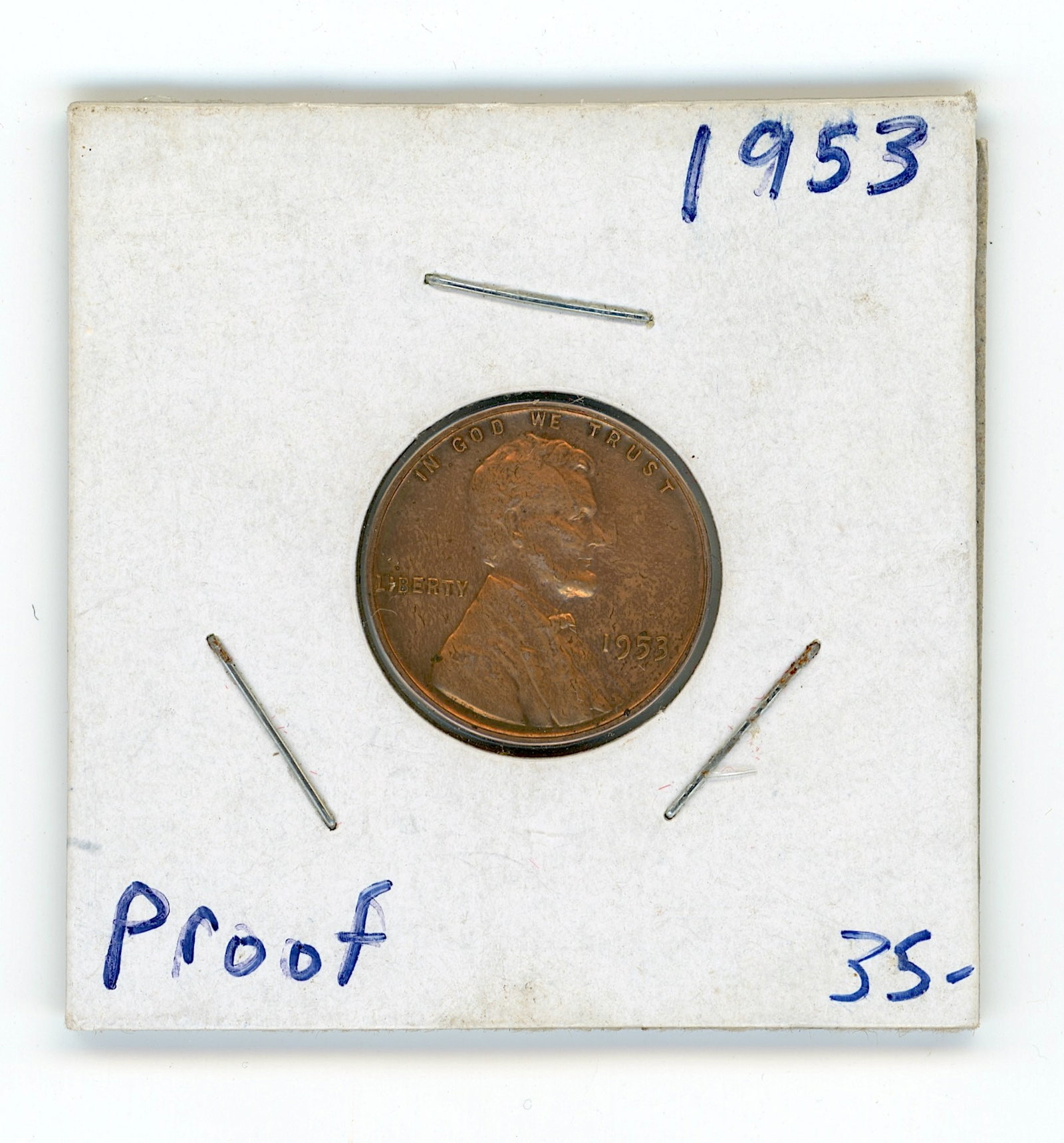 1953 Lincoln wheat Cent Proof: The provenance of this item is from the inventories of Artelisted. THIS IS A RESERVE AUCTION, and the final price will include a Buyer?s Premium. Please, view our full terms and conditions. ARTELISTED