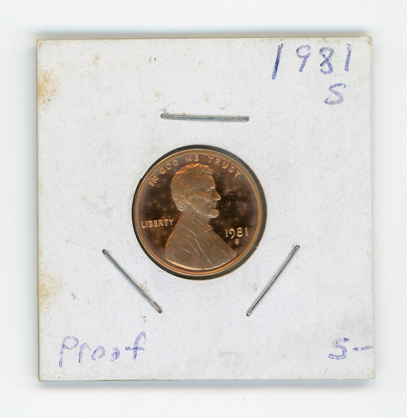 1981-S Lincoln Memorial Cent Proof: The provenance of this item is from the inventories of Artelisted. THIS IS A RESERVE AUCTION, and the final price will include a Buyer?s Premium. Please, view our full terms and conditions. ARTELISTED