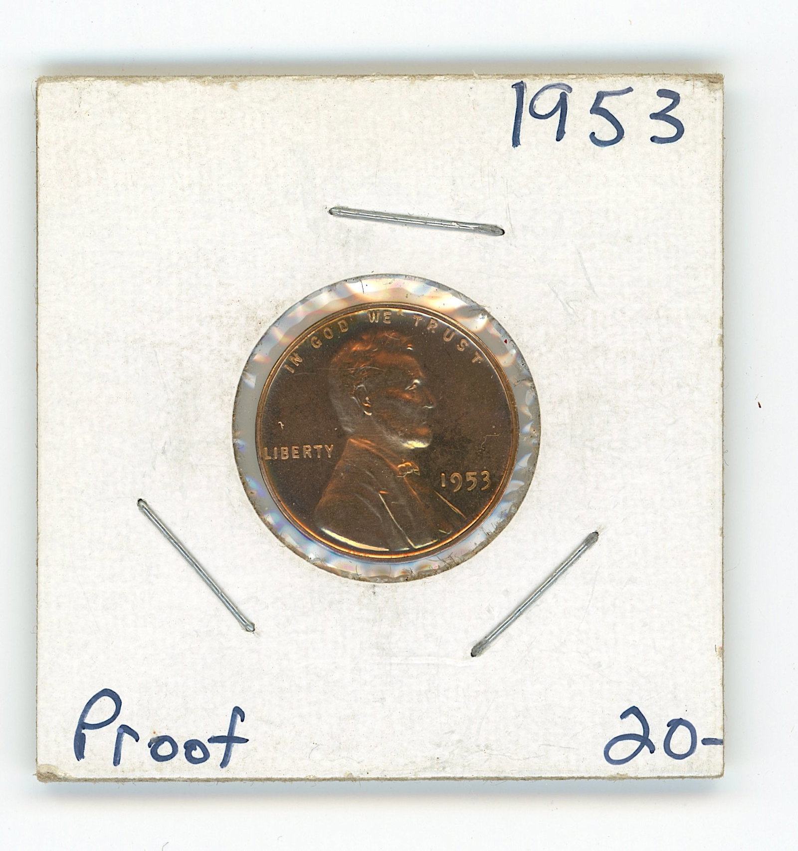 1953 United States Lincoln Wheat Cent Coin Proof: The provenance of this item is from the inventories of Artelisted. THIS IS A RESERVE AUCTION, and the final price will include a Buyer?s Premium. Please, view our full terms and conditions. ARTELISTED