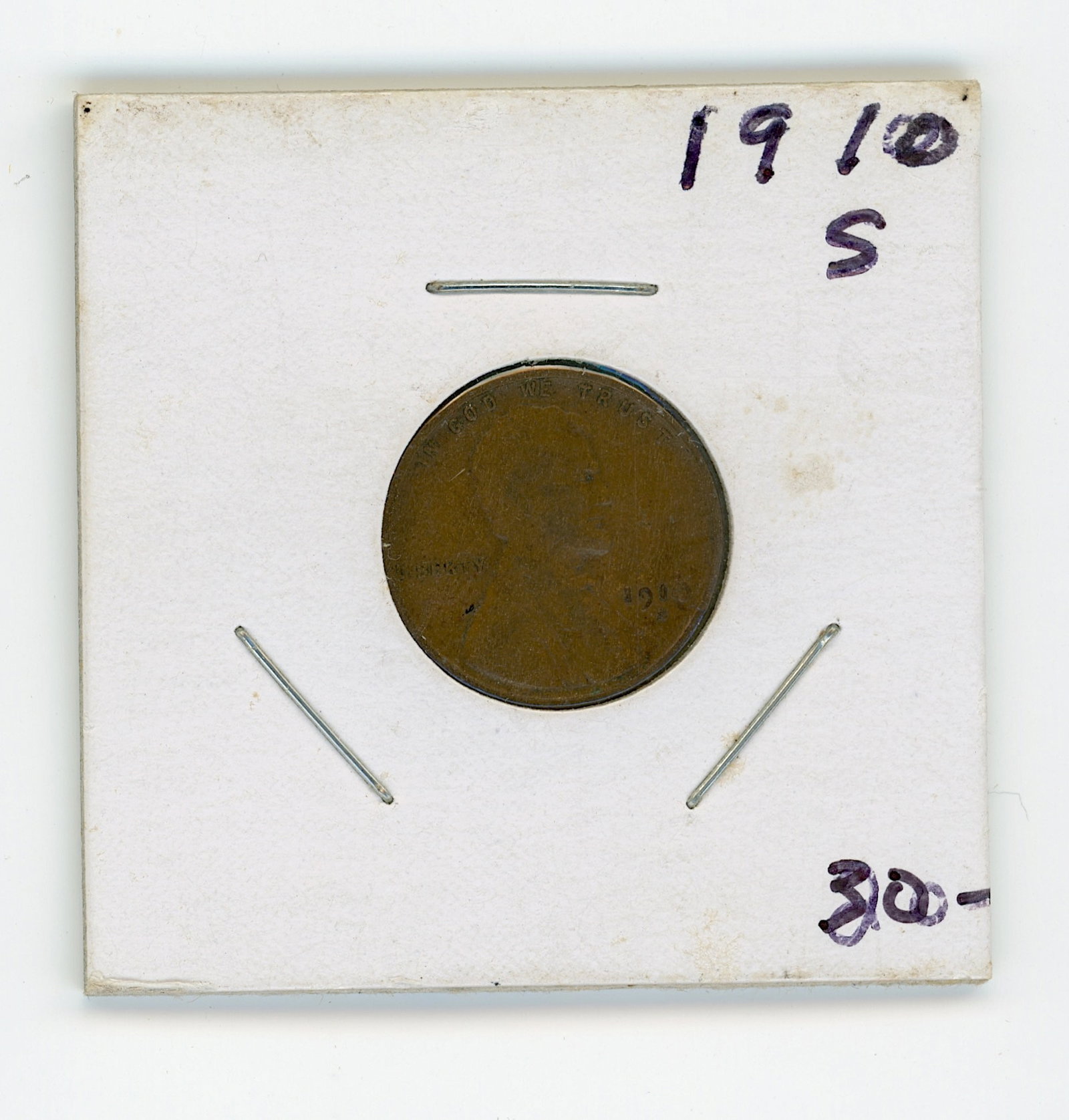 1910-S Lincoln Wheat Cent: The provenance of this item is from the inventories of Artelisted. THIS IS A RESERVE AUCTION, and the final price will include a Buyer?s Premium. Please, view our full terms and conditions. ARTELISTED