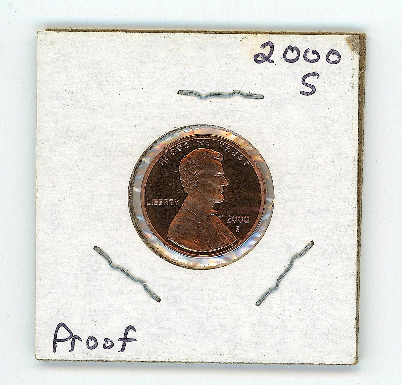 2000-S Lincoln Memorial Cent Proof: The provenance of this item is from the inventories of Artelisted. THIS IS A RESERVE AUCTION, and the final price will include a Buyer?s Premium. Please, view our full terms and conditions. ARTELISTED