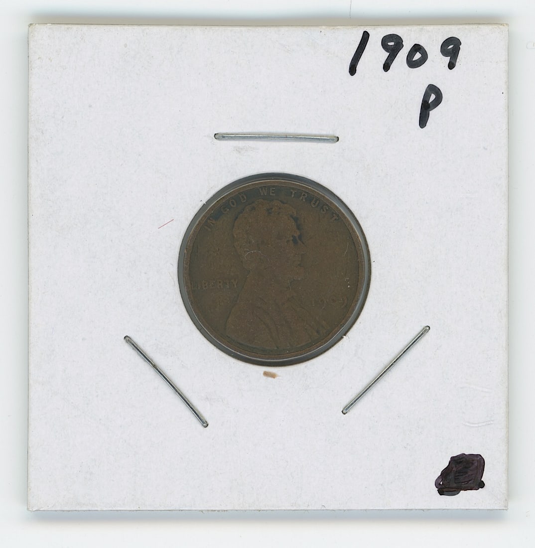 Vintage Lincoln Cent 1909 P: The provenance of this item is from the inventories of Artelisted. THIS IS A RESERVE AUCTION, and the final price will include a Buyer?s Premium. Please, view our full terms and conditions. ARTELISTED