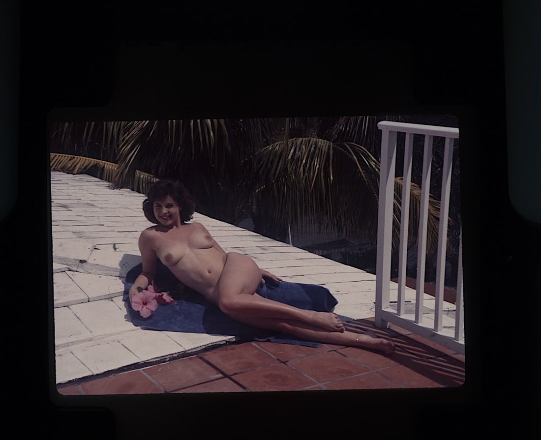 Rare Vintage Early Photo by BUNNY YEAGER Pin Up Slide: The provenance of this item is from the estate of a deceased collector in Miami Beach. THIS IS A RESERVE AUCTION, and the final price will include a Buyer?s Premium. Please, view our full terms and co