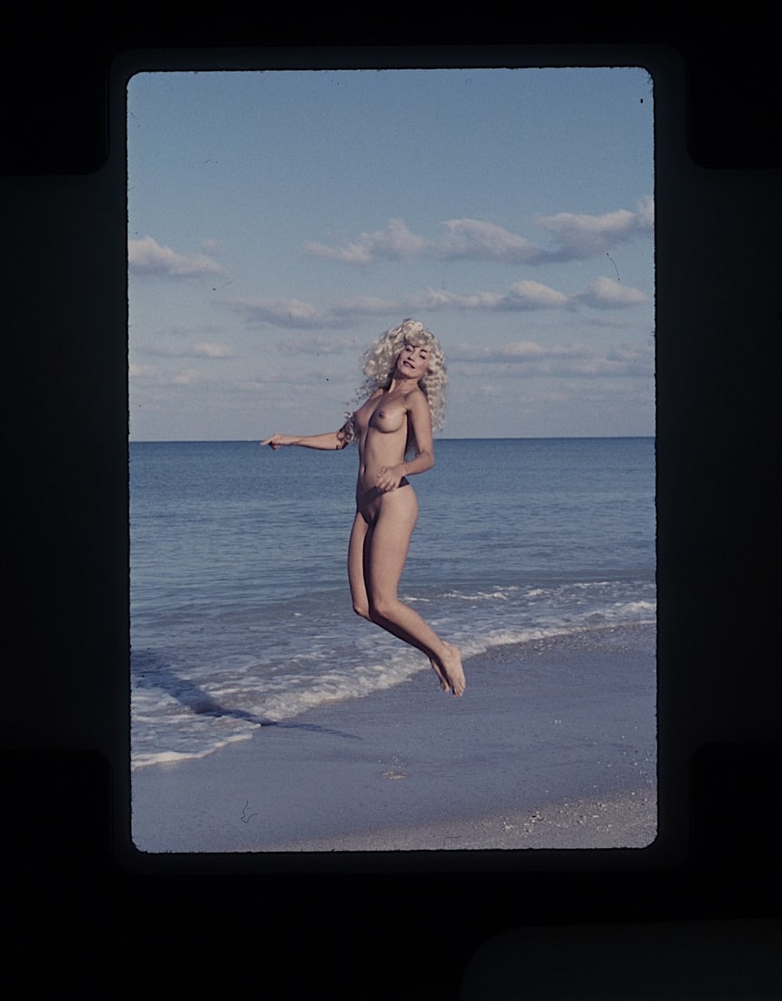 Rare Vintage Early Photo by BUNNY YEAGER Pin Up Slide: The provenance of this item is from the estate of a deceased collector in Miami Beach. THIS IS A RESERVE AUCTION, and the final price will include a Buyer?s Premium. Please, view our full terms and co
