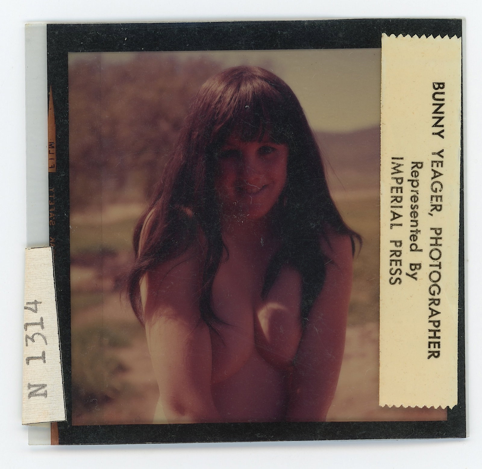 Rare Vintage Early Photo by BUNNY YEAGER Pin Up Positive: The provenance of this item is from the estate of a deceased collector in Miami Beach.The dimensions are Approx. 2.5" x 2.5". THIS IS A RESERVE AUCTION, and the final price will include a Buyer?s Prem