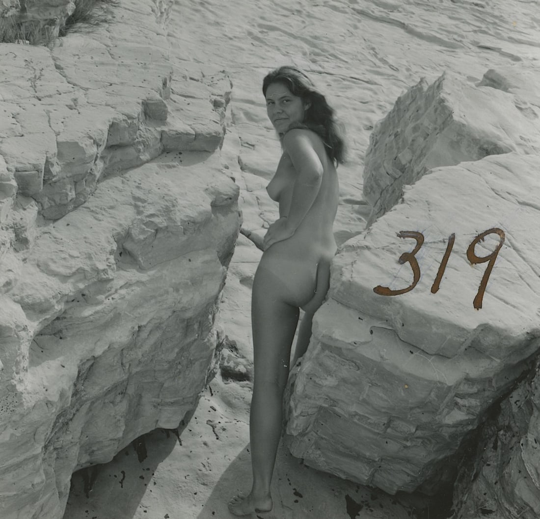 ANDR? DE DIENES Vintage Photo 1950s-1960s Nude Study (1 of 3)