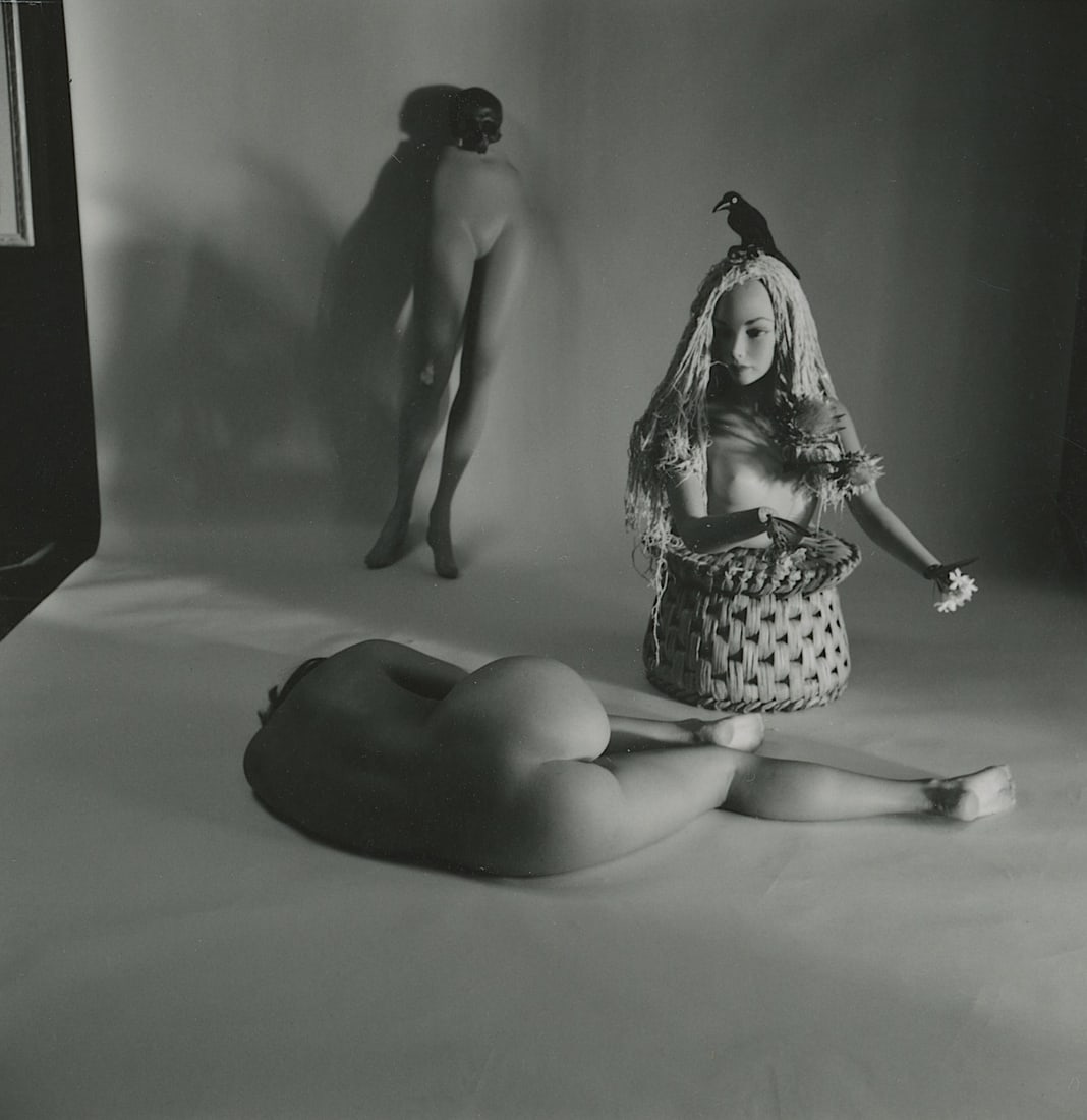 ANDR? DE DIENES Vintage Photo 1950s-1960s Nude Study (1 of 3)