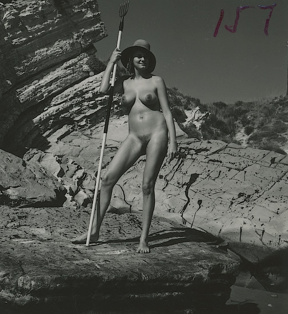 ANDR? DE DIENES Vintage Photo 1950s-1960s Nude Study (1 of 3)