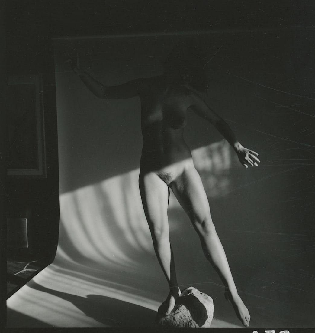 ANDR? DE DIENES Vintage Photo 1950s-1960s Nude Study (1 of 3)