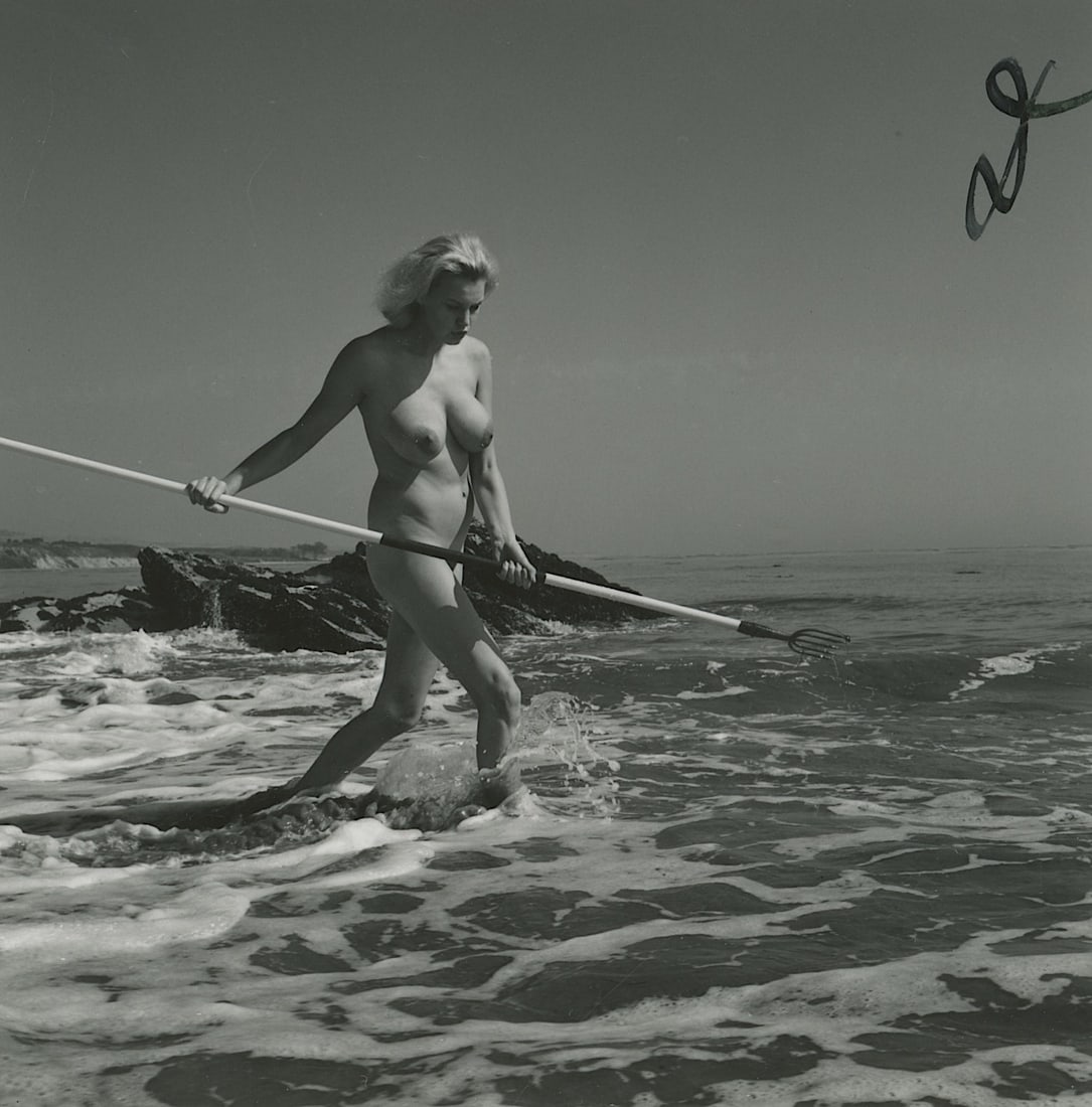 ANDR? DE DIENES Vintage Photo 1950s-1960s Nude Study (1 of 3)