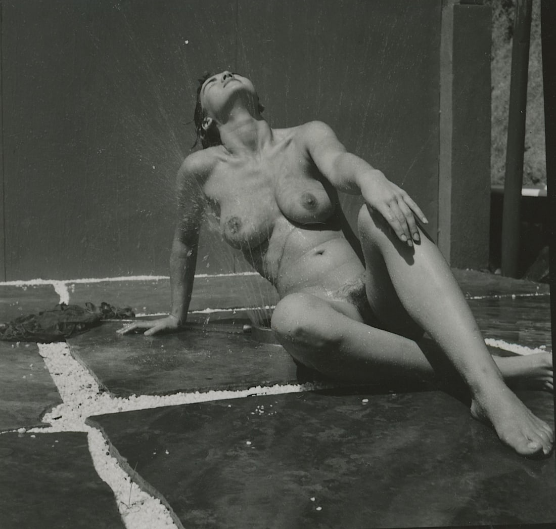 ANDR? DE DIENES Vintage Photo 1950s-1960s Nude Study (1 of 2)