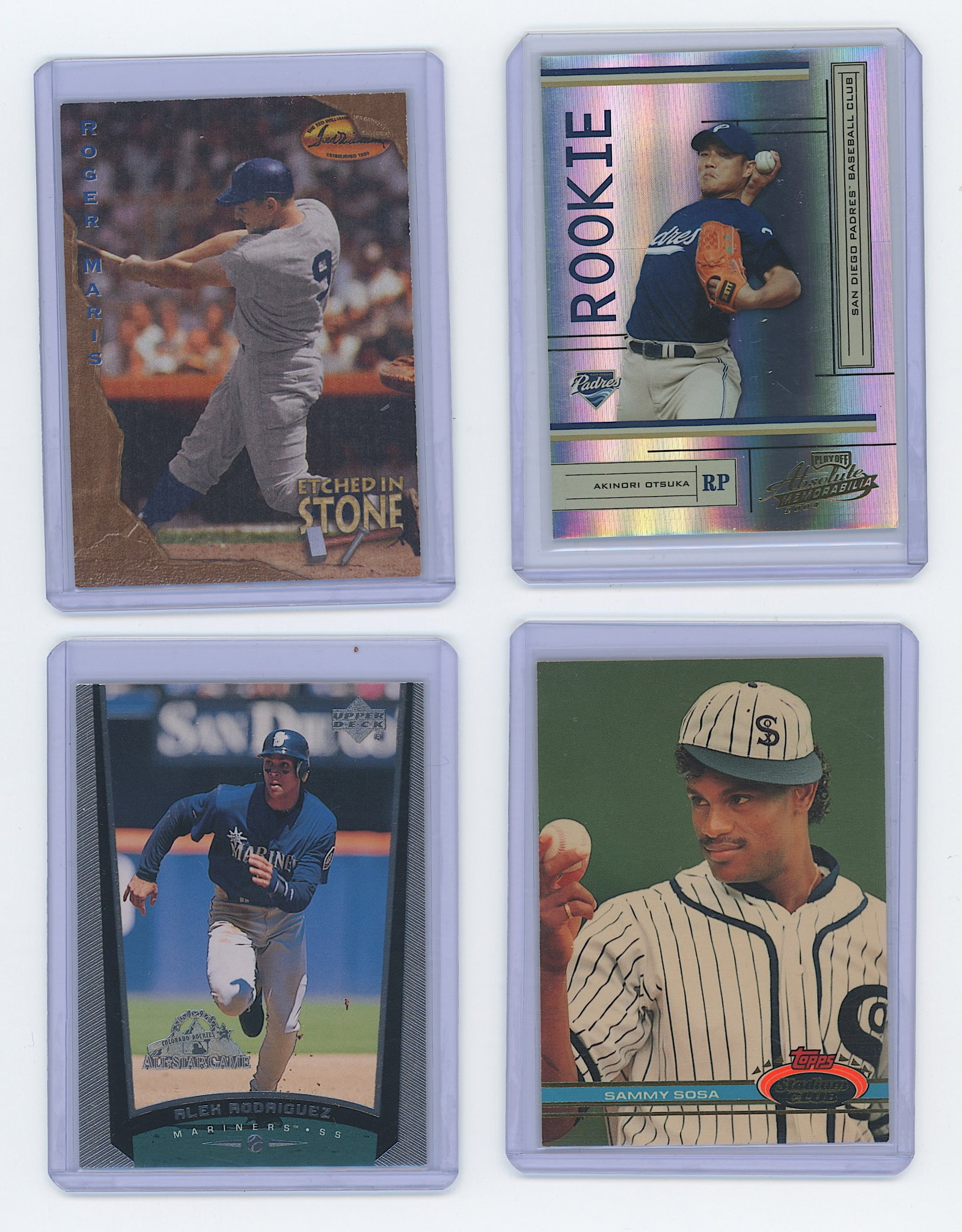 Vintage VGC Set 4 Sports Trading Cards: The provenance is from a deceased serious and dedicated collectori n PBC. This group of cards have been well preserved by the last owner. We have included quality images to show their actual condition