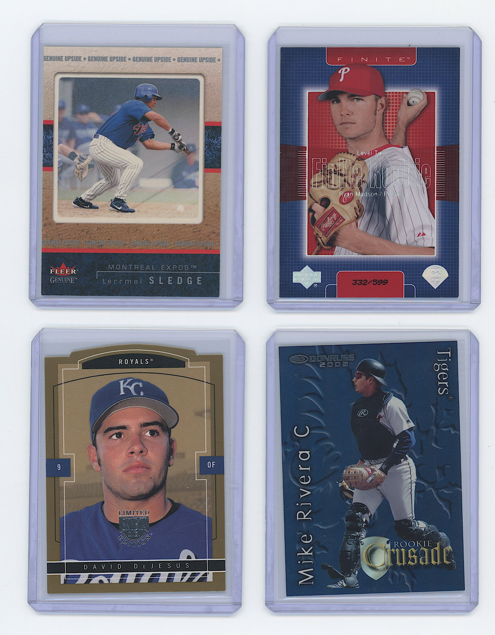 Vintage VGC Set 4 Sports Trading Cards: The provenance is from a deceased serious and dedicated collectori n PBC. This group of cards have been well preserved by the last owner. We have included quality images to show their actual condition