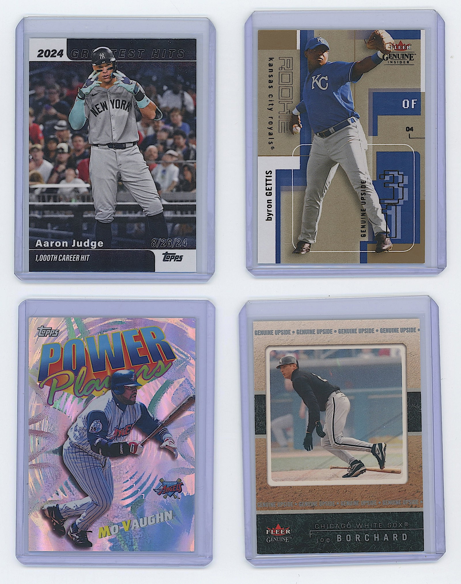 Vintage VGC Set 4 Sports Trading Cards: The provenance is from a deceased serious and dedicated collectori n PBC. This group of cards have been well preserved by the last owner. We have included quality images to show their actual condition