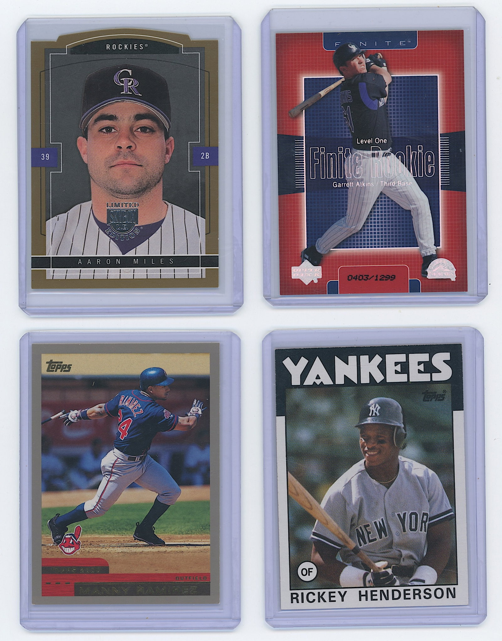 Vintage VGC Set 4 Sports Trading Cards: The provenance is from a deceased serious and dedicated collectori n PBC. This group of cards have been well preserved by the last owner. We have included quality images to show their actual condition