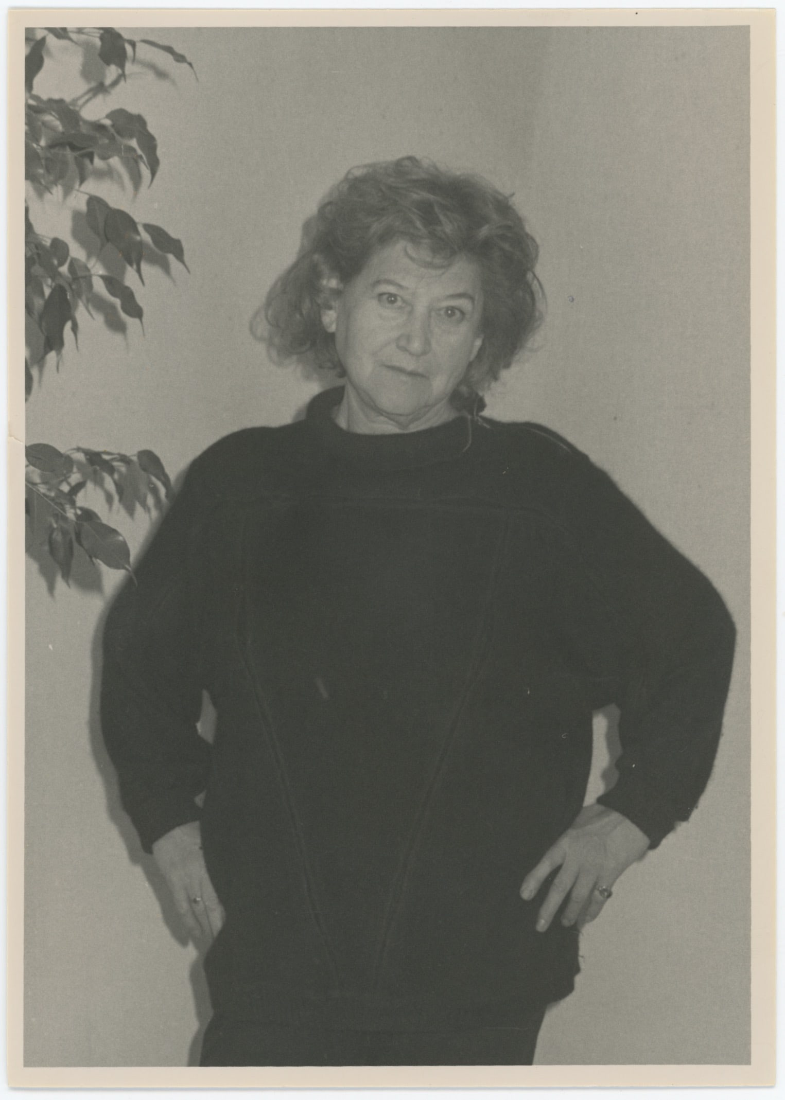 Vintage Photograph Ephemera of HARRIET TANNIN: The provenance of this lot is from a collector in RI. The dimensions are Approx. 5" x 7". Harriet Tannin, photographer, painter, sculptor, political activist, writer and lecturer was born April 26, 19