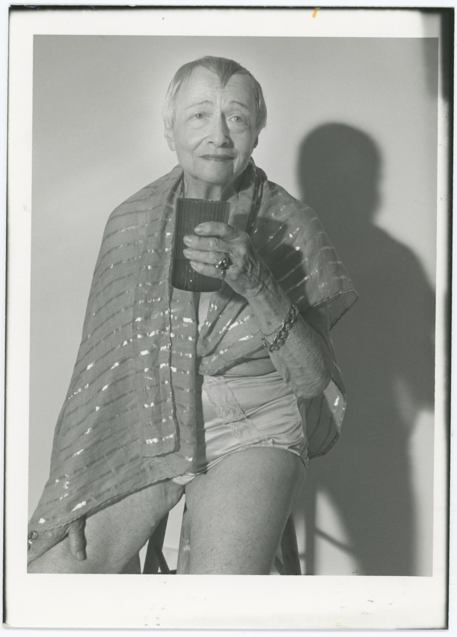 Vintage Photograph Ephemera of HARRIET TANNIN: The provenance of this lot is from a collector in RI. The dimensions are Approx. 5" x 7". Harriet Tannin, photographer, painter, sculptor, political activist, writer and lecturer was born April 26, 19