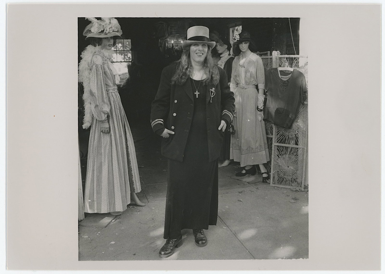 Vintage Photograph Ephemera of HARRIET TANNIN: The provenance of this lot is from a collector in RI. The dimensions are Approx. 5" x 7". Harriet Tannin, photographer, painter, sculptor, political activist, writer and lecturer was born April 26, 19