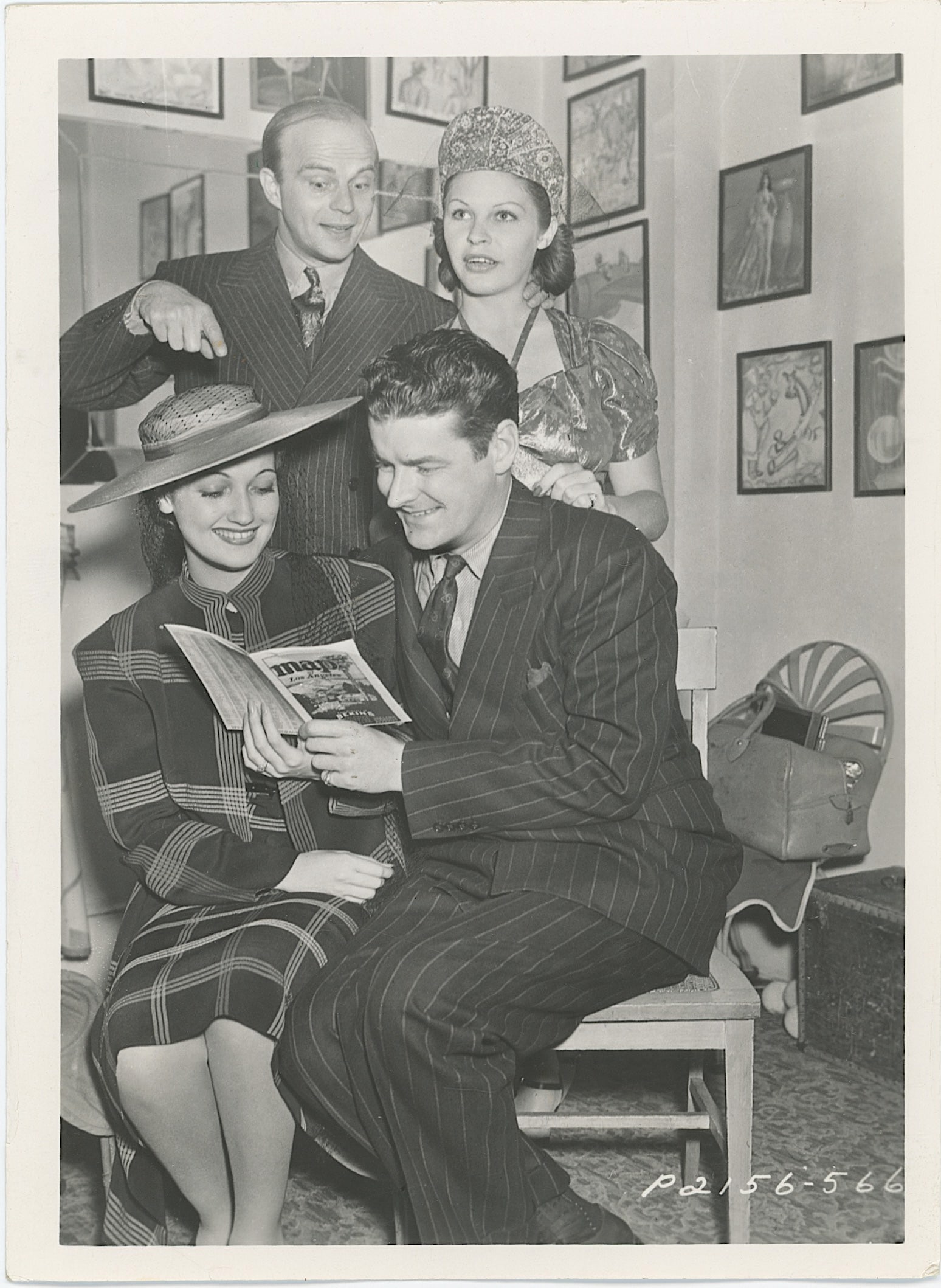 Vintage Photograph Ephemera of HOLLYWOOD REUNION: The provenance of this lot is from a collector in RI. The dimensions are Approx. 5" x 7". THIS IS A RESERVE AUCTION, and the final price will include a Buyer?s Premium. Please, view our full terms and