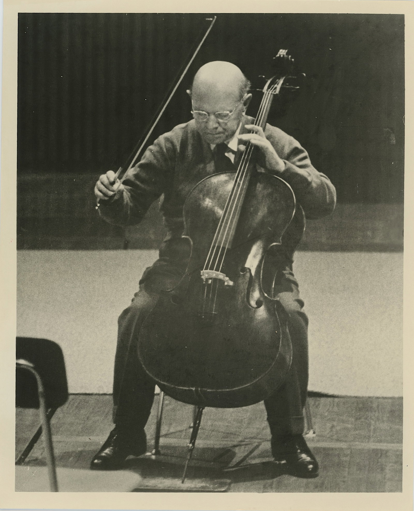 Vintage Photograph Ephemera of PABLO CASALS: The provenance of this lot is from a collector in RI. The dimensions are Approx. 10" x 8". THIS IS A RESERVE AUCTION, and the final price will include a Buyer?s Premium. Please, view our full terms an