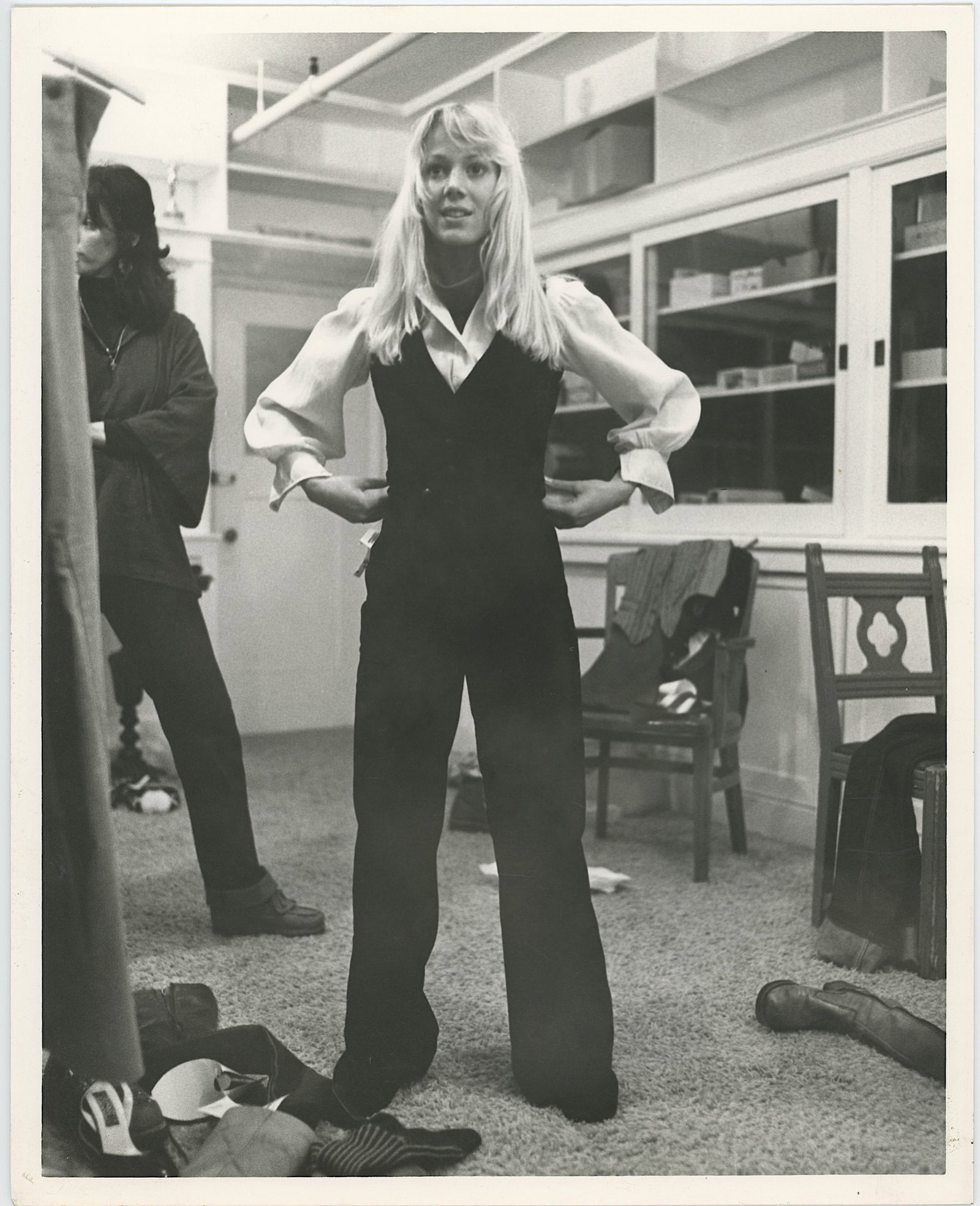 Vintage Photograph Ephemera of FASHION MODEL: The provenance of this lot is from a collector in RI. The dimensions are Approx. 10" x 8". THIS IS A RESERVE AUCTION, and the final price will include a Buyer?s Premium. Please, view our full terms an