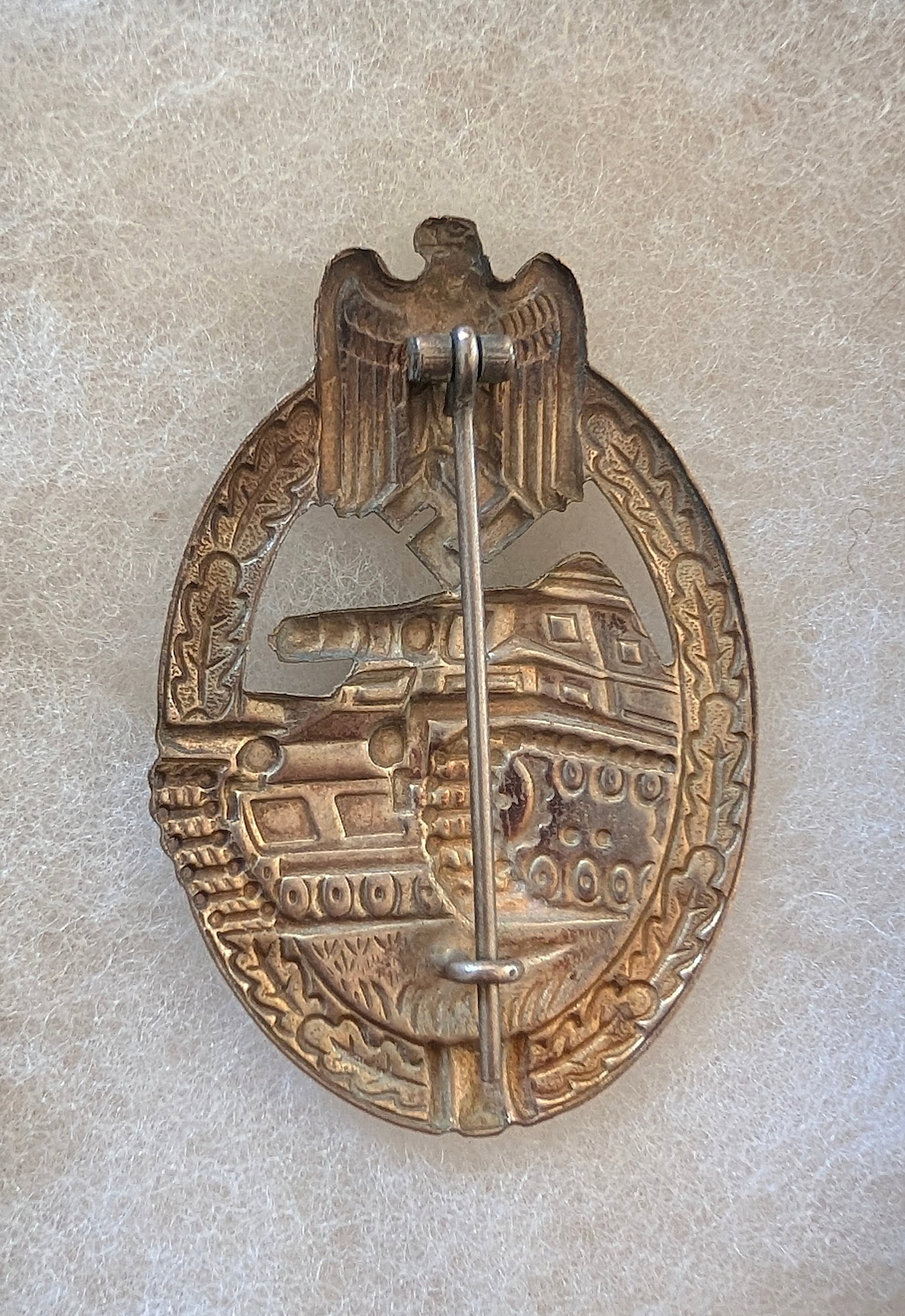 Panzer Assault Badge by GWL Hollow Version - 3