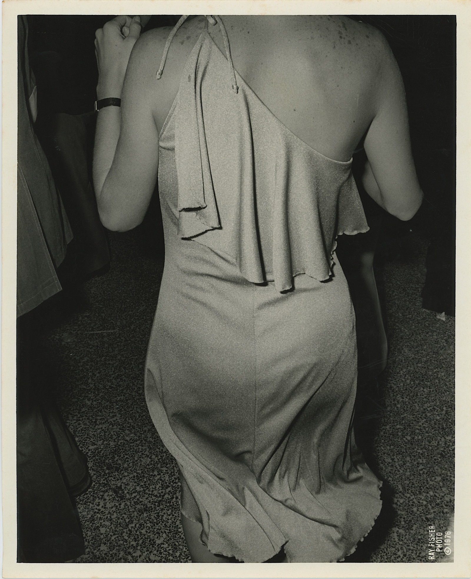 1973 Photo DERECK DANIELS PARTY in Miami by RAY FISHER: This photo is coming from the archives of Miami Photographer Ray Fisher. The dimensions are Approx. 10" x 8". Ray Fisher (b.1924) was born in Cleveland, Ohio but spent most of his childhood in New Yor