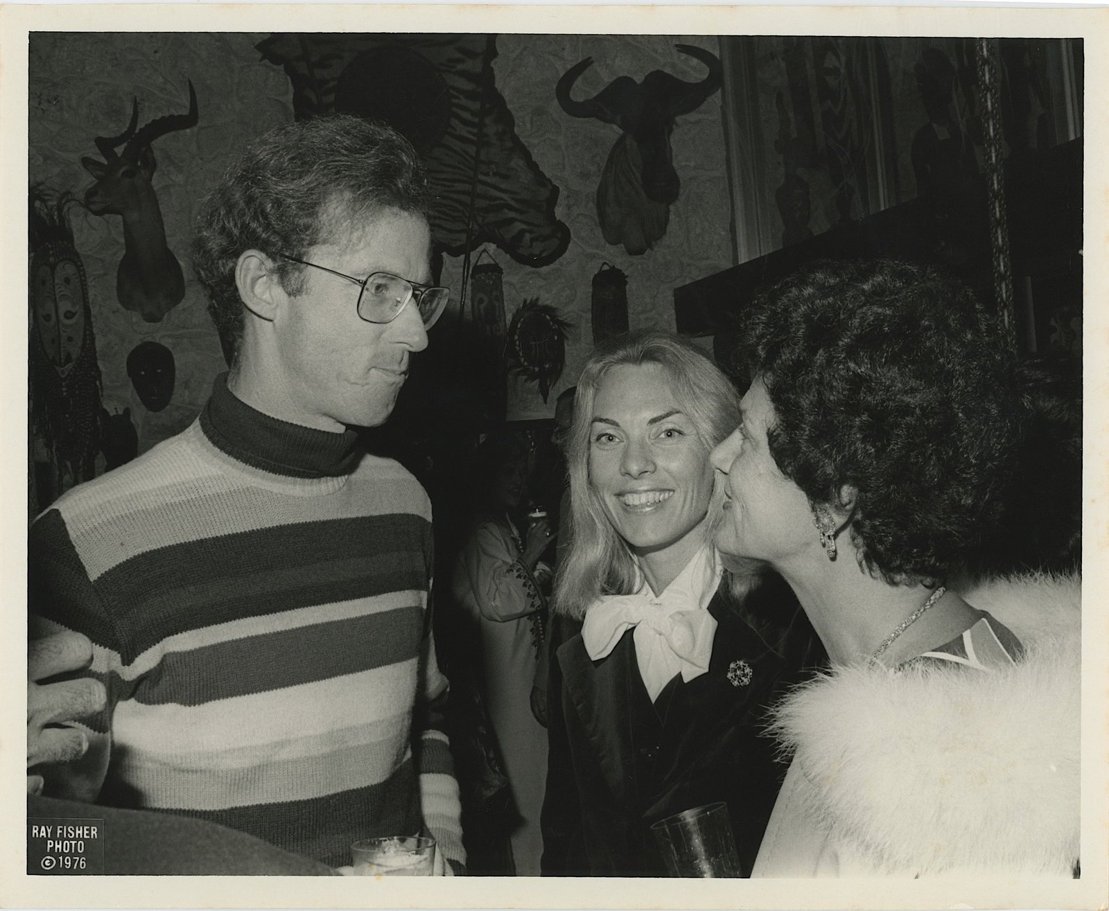 1973 Photo DERECK DANIELS PARTY in Miami by RAY FISHER (1 of 2)